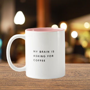 Tasse 2 Couleurs Drôle Dire Coworker Élégant Simple