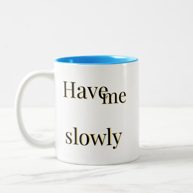 Tasse 2 Couleurs Drôle émotionnel mignon cool (Gauche)