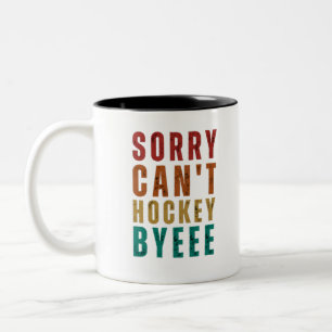Tasse 2 Couleurs Drôle Hockey