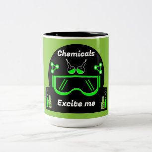 Tasse 2 Couleurs Drôle Ingénieur Chimique Cadeaux