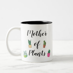 Tasse 2 Couleurs Drôle Mère Plante Plante Lady Gardener
