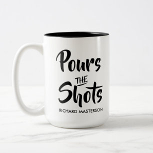 Tasse 2 Couleurs Drôle Verse Les Verres Tire Les Ficelles