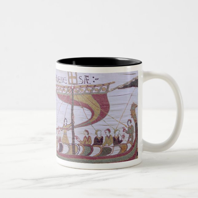 Tasse 2 Couleurs Duc William et sa flotte (Droit)