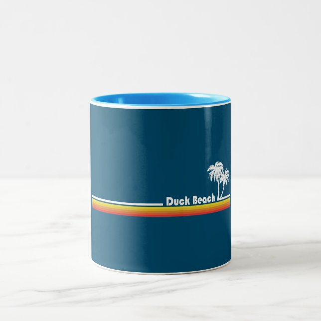 Tasse 2 Couleurs Duck Beach Caroline du Nord (Centre)