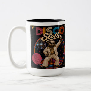 Tasse 2 Couleurs Duo de paresseux disco