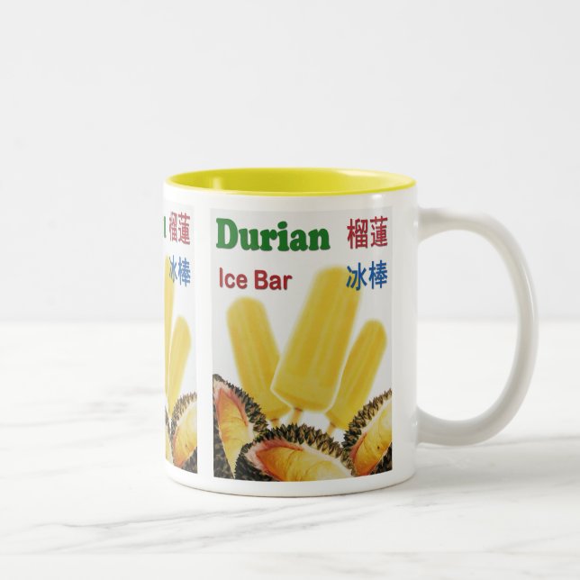Tasse 2 Couleurs Durian Ice Bar Tropical Fruit Popsicle (Droit)