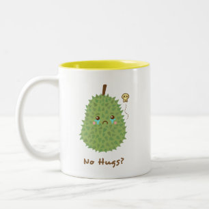 Tasse 2 Couleurs Durian triste sans câlins
