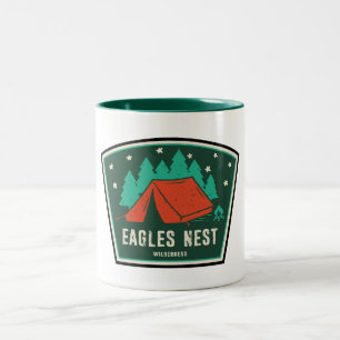 Tasse 2 Couleurs Eagles Nest Wilderness Colorado Camping