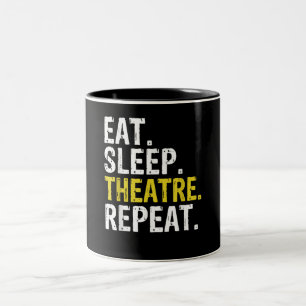 Tasse 2 Couleurs Eat Sleep
