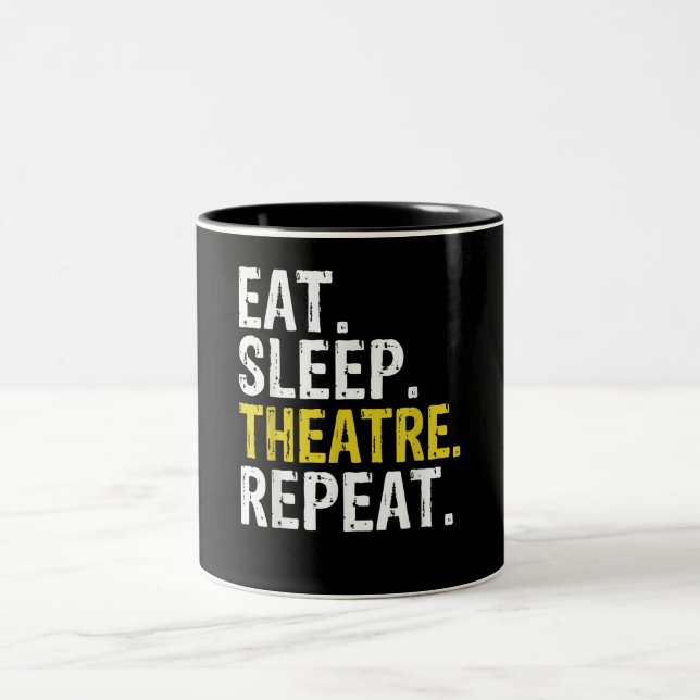 Tasse 2 Couleurs Eat Sleep (Centre)
