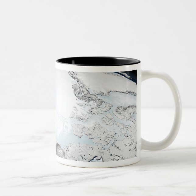 Tasse 2 Couleurs Eau arctique 2 (Droit)