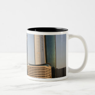 Tasse 2 Couleurs EAU, Dubaï. Tour Park Place