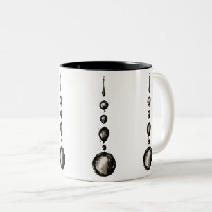 Tasse 2 Couleurs Eau noire Abstraite en ligne