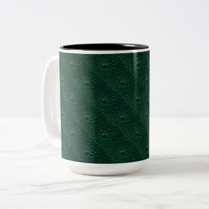 Tasse 2 Couleurs Eau sur métal vert
