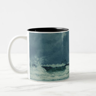 Tasse 2 Couleurs Eaux Brutes Nautiques