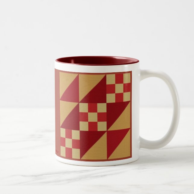 TASSE 2 COULEURS ÉCHELLE DE JACOBS (Droit)