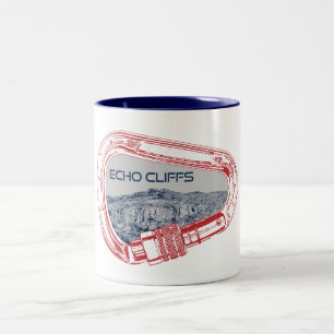 Tasse 2 Couleurs Echo Cliffs California Rock Escalade Carabiner