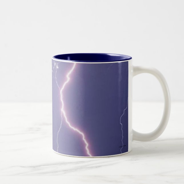 Tasse 2 Couleurs Éclair -Mug- (Droit)