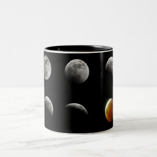 Tasse 2 Couleurs Éclipse Pleine lune