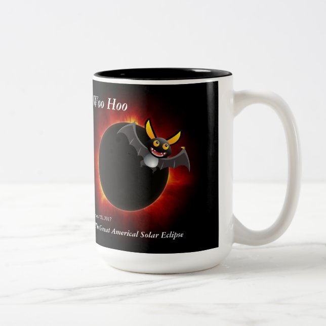 Tasse 2 Couleurs Éclipse solaire 2017, Édition Vampire (Droit)