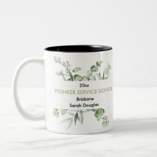 Tasse 2 Couleurs École de service de pionnier JW personnalisée 2025