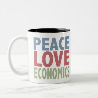 Tasse 2 Couleurs Économie d'amour de paix