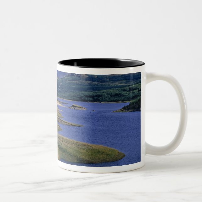 Tasse 2 Couleurs Écosse, Highland, Wester Ross, Loch Garry. Un (Droit)