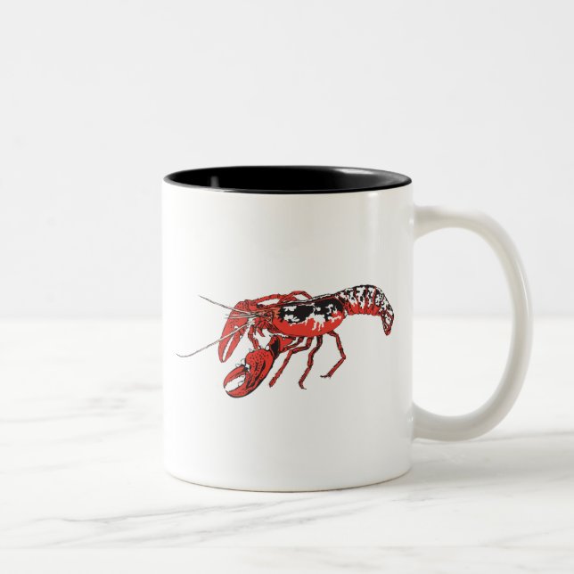 Tasse 2 Couleurs écrevisses (Droit)