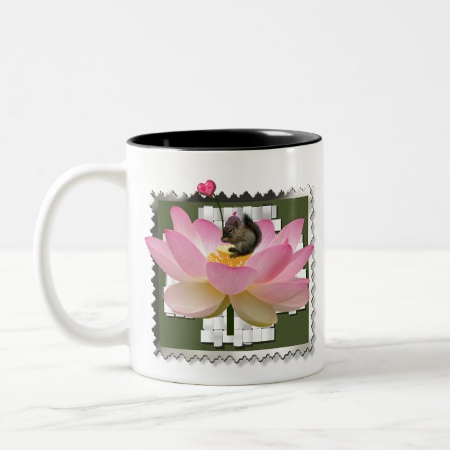 Tasse 2 Couleurs Écureuil bébé (Gauche)