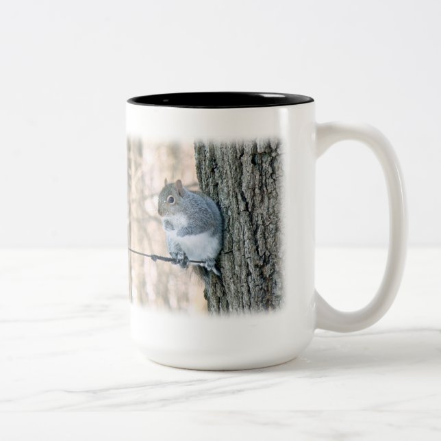 Tasse 2 Couleurs Écureuil gris - Sciurus carolinensis (Droit)