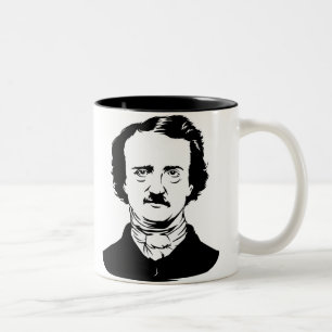 Tasse 2 Couleurs Edgar Allen Poe Raven