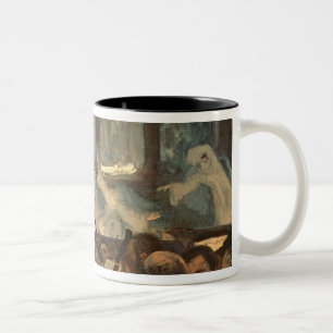 Tasse 2 Couleurs Edgar Degas   la scène de ballet, l'opéra de