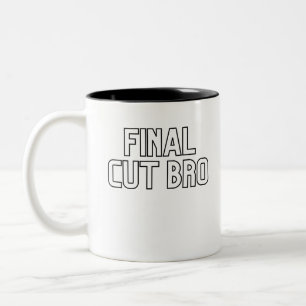 Tasse 2 Couleurs Éditeur Final Cut Bro Édition de cadeau