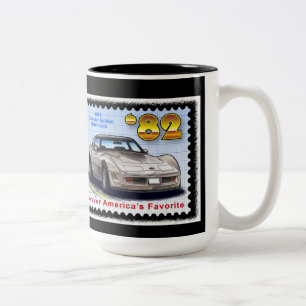 Tasse 2 Couleurs Edition spéciale 1982 Corvette