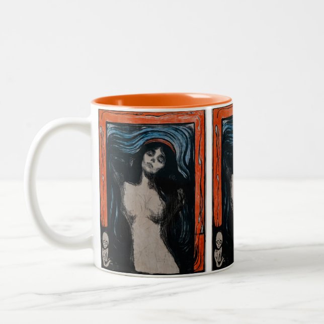 Tasse 2 Couleurs Edvard Munch - Madonna Lithographie (Gauche)