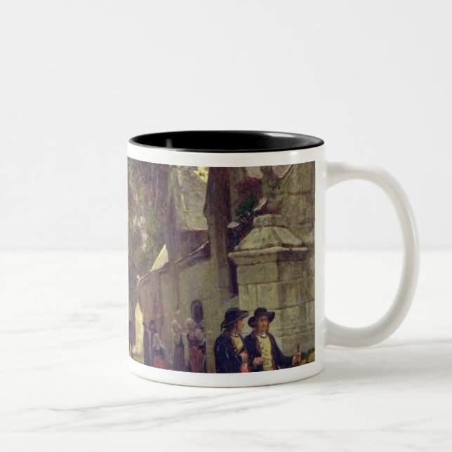 Tasse 2 Couleurs Église en Bretagne (Droit)