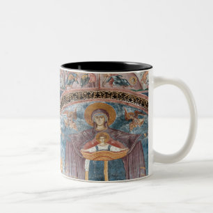 Tasse 2 Couleurs Église orthodoxe serbe, et un site de l'UNESCO, 2