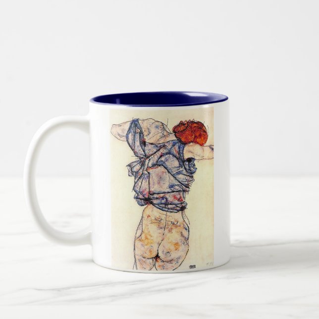 TASSE 2 COULEURS EGON SCHIELE (Gauche)