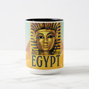 Tasse 2 Couleurs Égypte - Toutankhamun