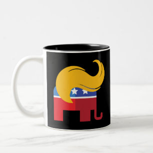 Tasse 2 Couleurs Élection présidentielle Trump 2024 