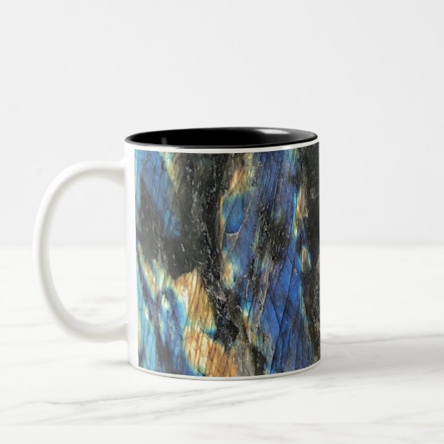 Tasse 2 Couleurs Elégant chic labradorite chic cristal pierre (Gauche)