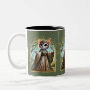 Tasse 2 Couleurs Elf Feline Imaginaire Adventure