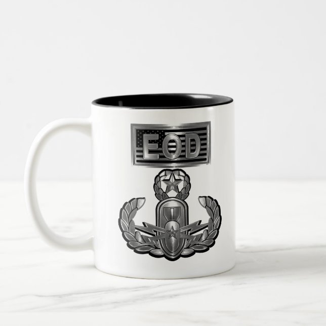 Tasse 2 Couleurs Élimination des engins explosifs EOD (Gauche)