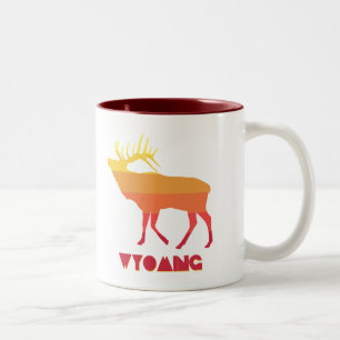 Tasse 2 Couleurs Elk du Wyoming