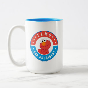 Tasse 2 Couleurs Elmo pour l'insigne du président