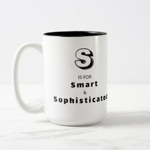 Tasse 2 Couleurs Éloge de luxe personnalisé S - Sophistiqué