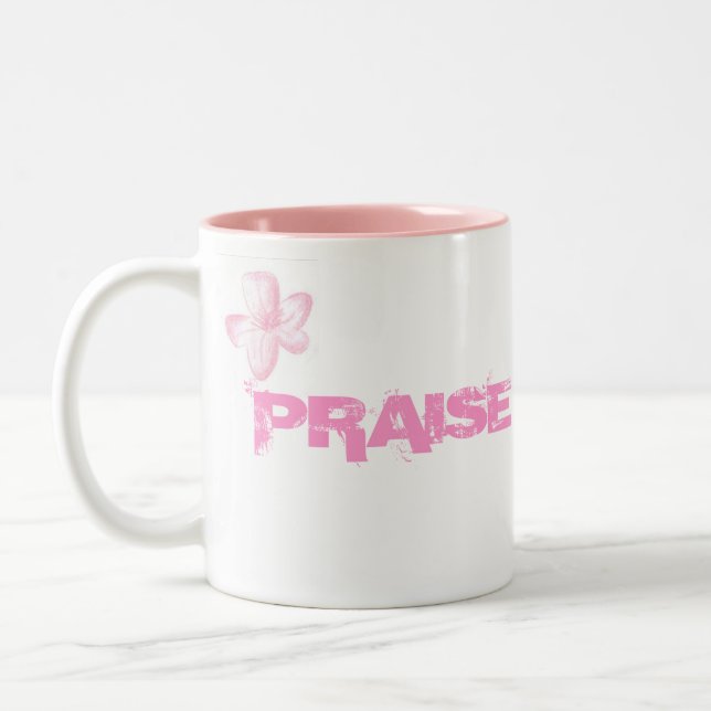 TASSE 2 COULEURS ÉLOGE JEHOVA ! (Gauche)
