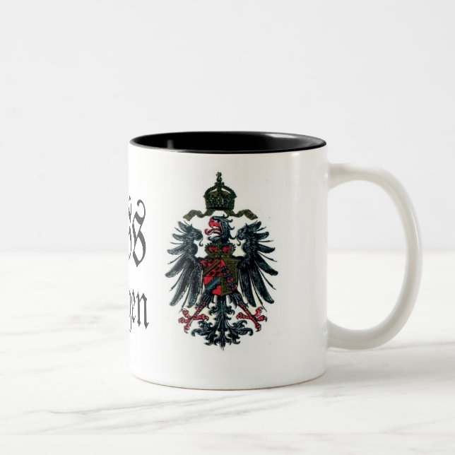 Tasse 2 Couleurs Elsass-Lothringen, (Droit)