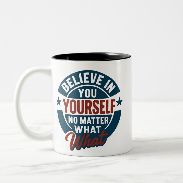 Tasse 2 Couleurs Emblème incassable (Gauche)