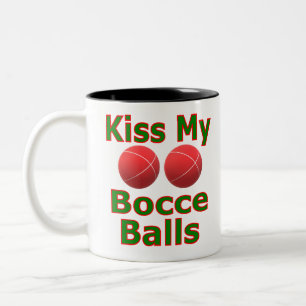 Tasse 2 Couleurs Embrasse Mes Boules De Bocce